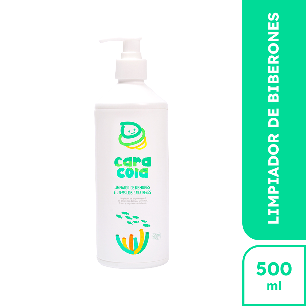 CaraCola Limpiador de Biber&oacute;n - Frasco 500 Ml, , large image number null