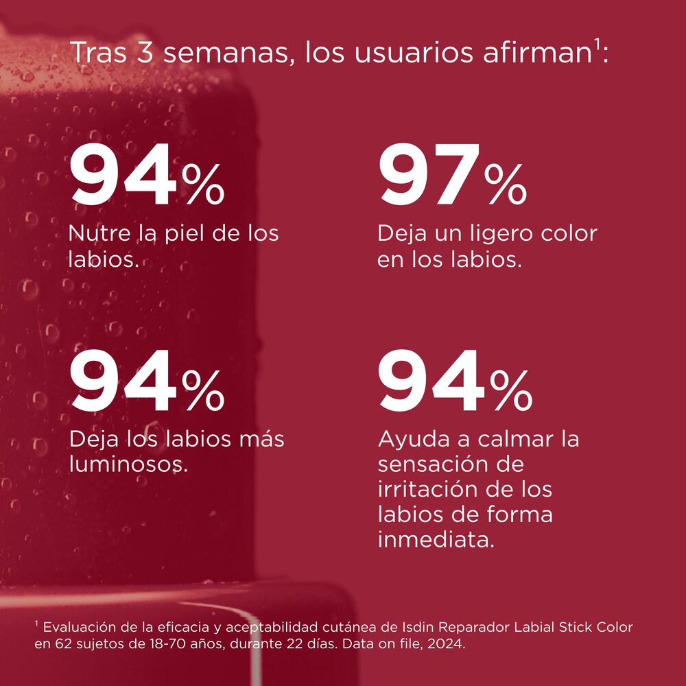 Isdin Reparador Labial Color Granate - Tubo 1 UN, , large image number null