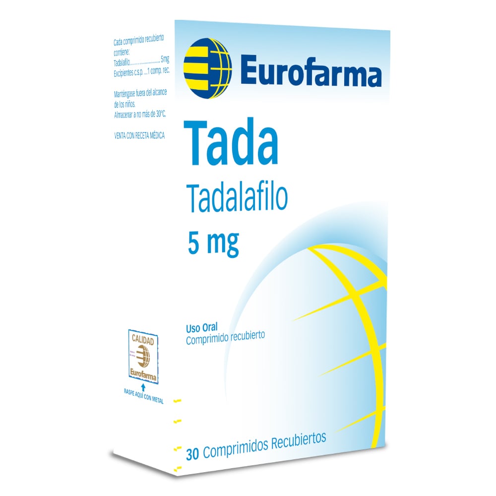 Tada 5 Mg - Caja 30 Tabletas, , large image number null