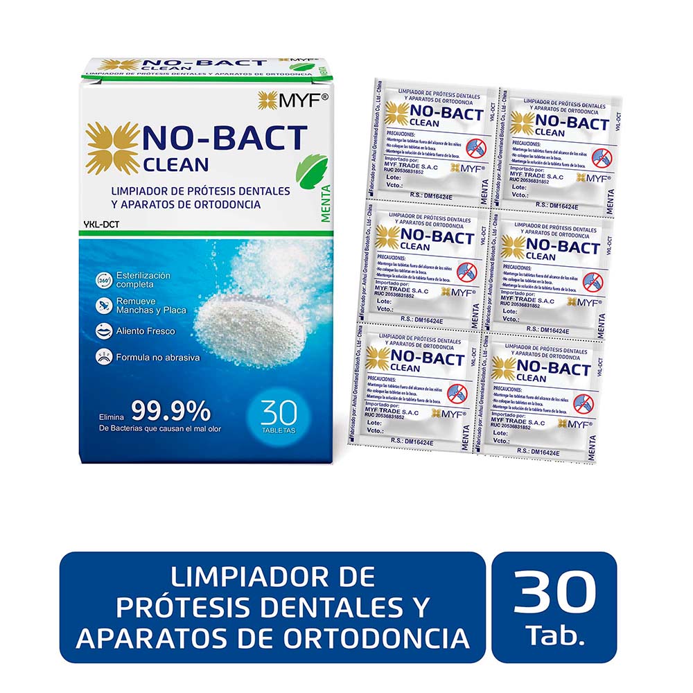 No-Bact Clean Sabor Menta image number null