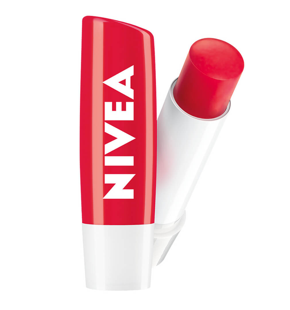 Labial Nivea Lip Care Strawberry - Tubo 4,8 G, , large image number null