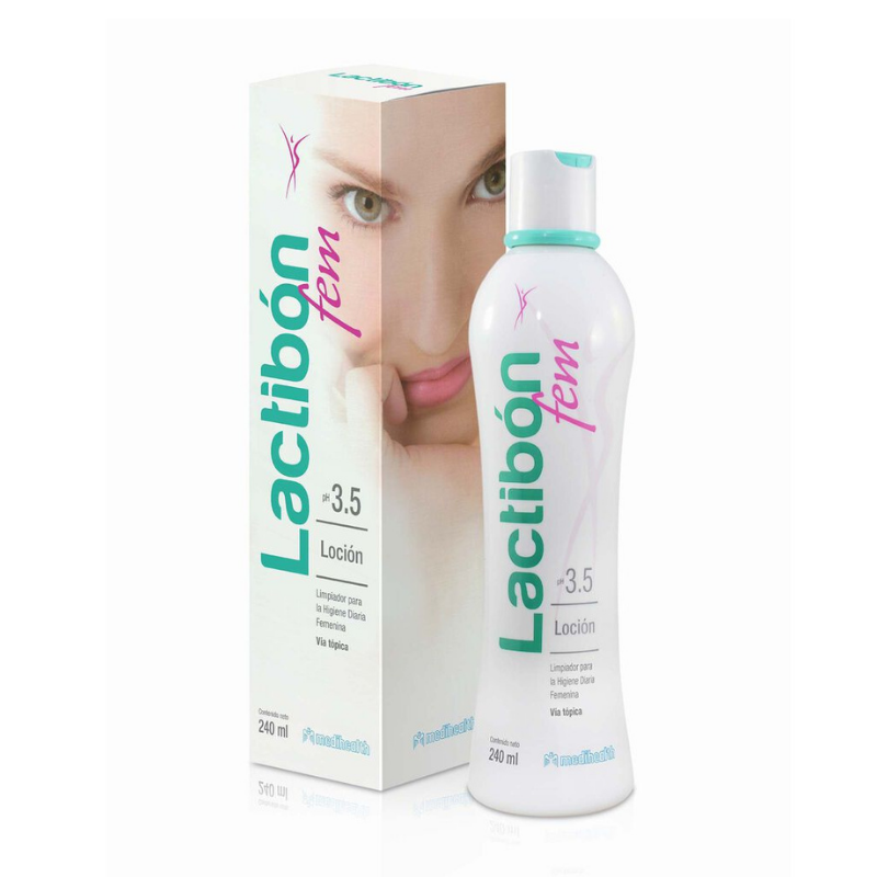 Lactibon Jab&oacute;n Intimo Ph3.5 Fem  - Frasco 240 ML, , large image number null