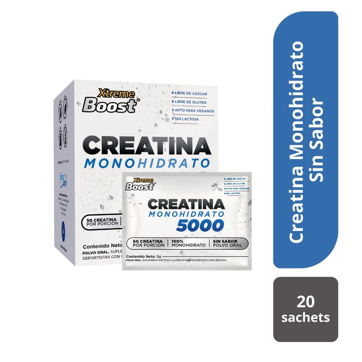 Creatina Monohidratada - Sachet 20 UN, , large image number null