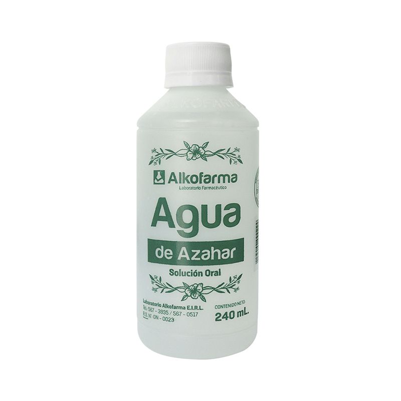Agua de Azahar Alkofarma - Frasco 240 ML, , large image number null