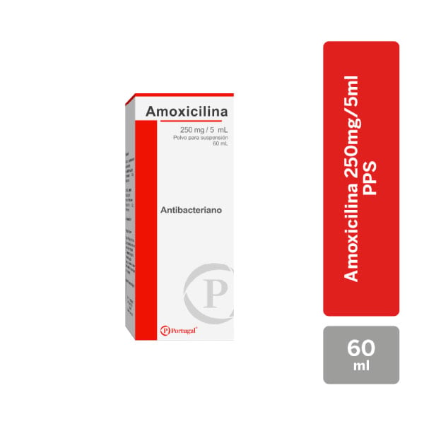 Amoxicilina 250 Mg  - Frasco 60 ML, , large image number null