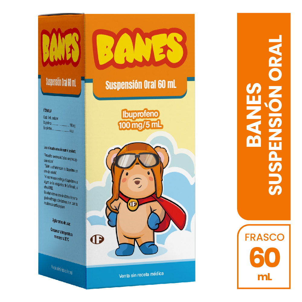 Banes Suspensi&oacute;n Oral - Frasco 60 Ml, , large image number null
