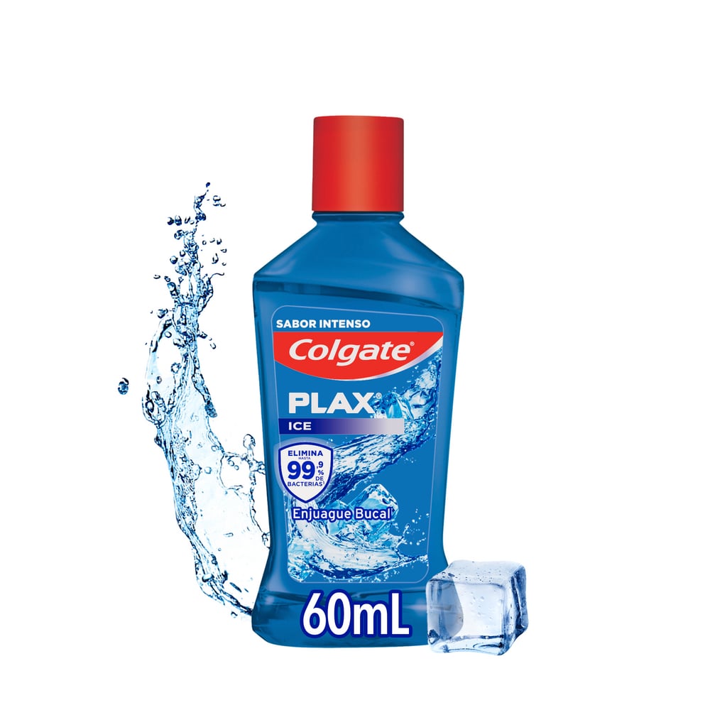 Enjuague Bucal Colgate Plax Ice - Frasco 60 ML, , large image number null