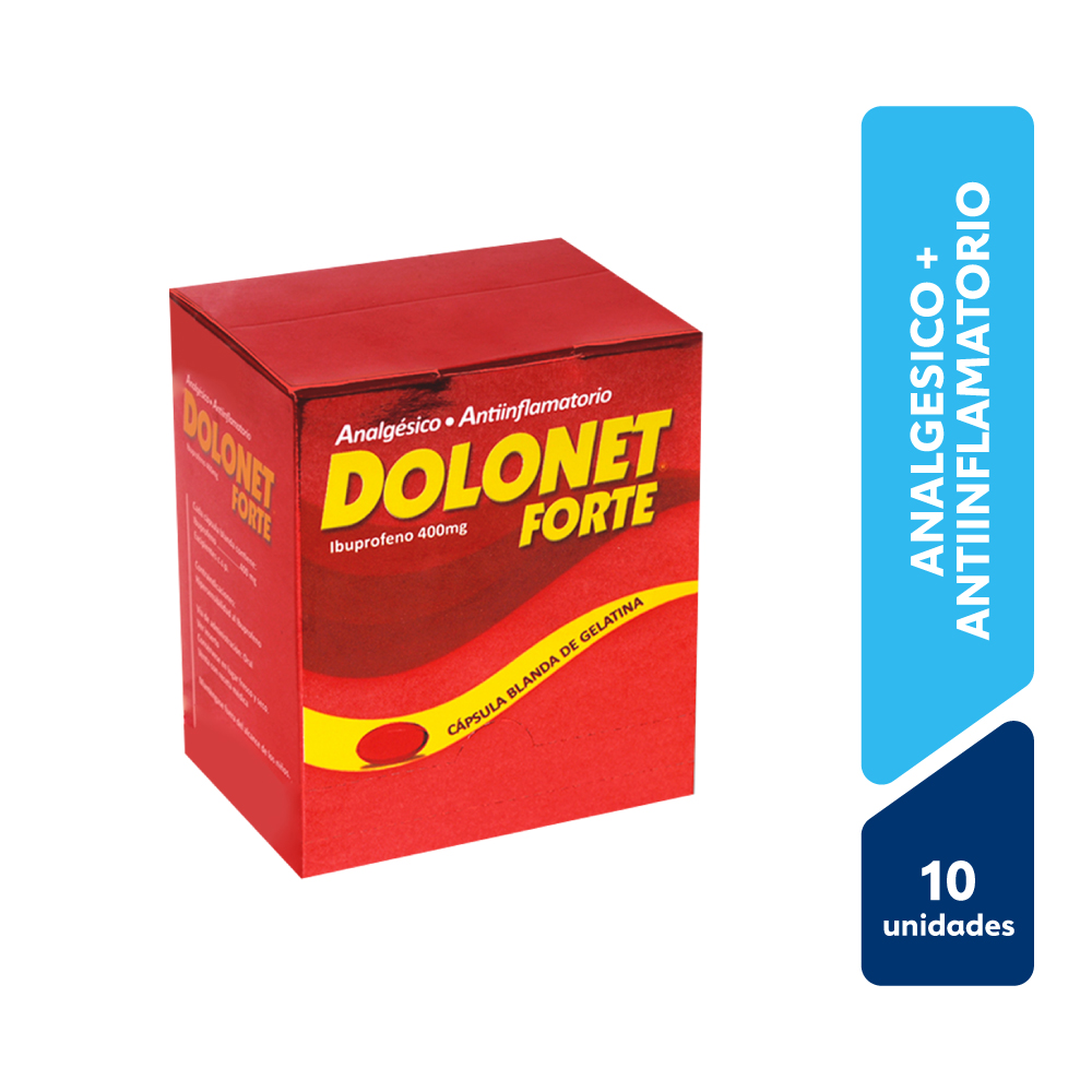 Dolonet Forte 400 Mg - Bl&iacute;ster 10 UN, , large image number null