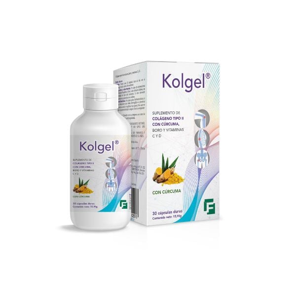 Kolgel Col&aacute;geno - Frasco 30 c&aacute;psulas., , large image number null