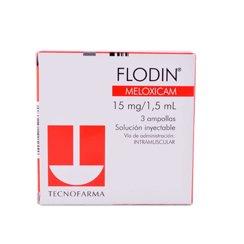 Flodin 15 Mg Ampolla - Caja 3 UN, , large image number null