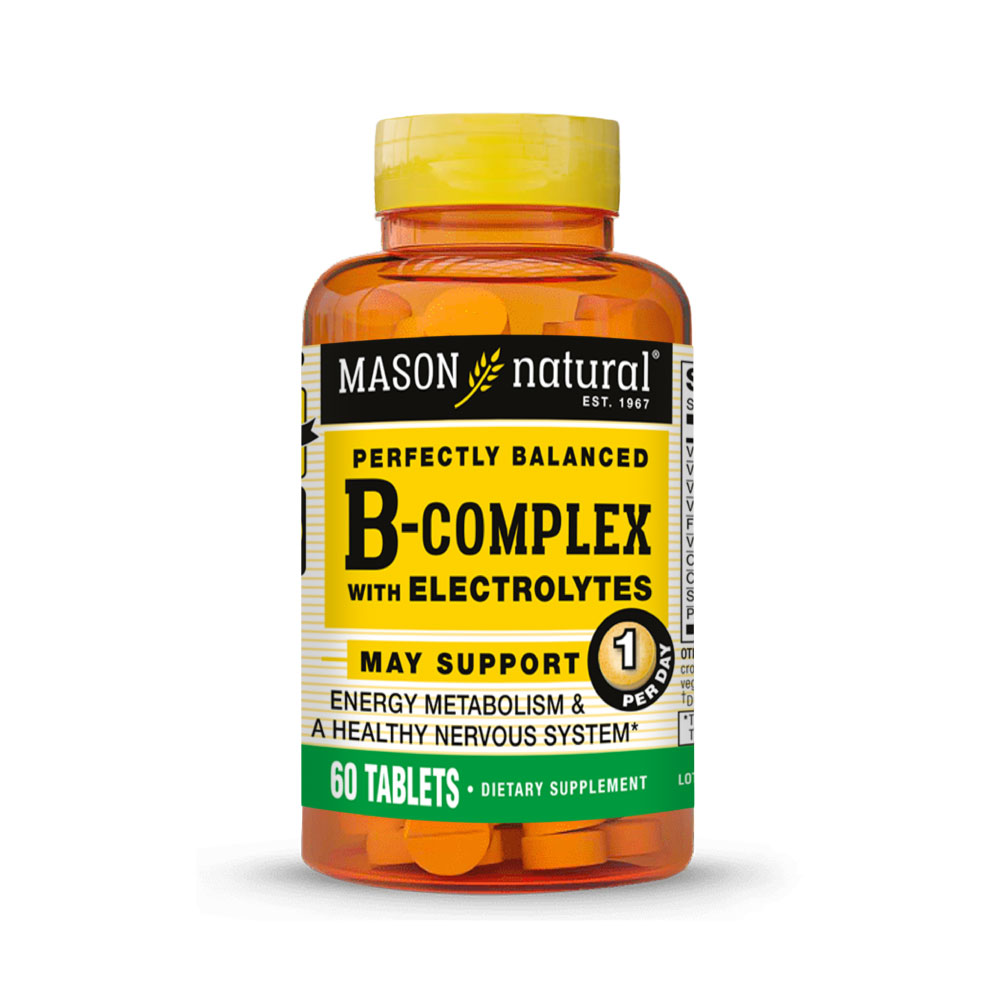 Vitamina B-Complex Electrolytes - Frasco 60 UN, , large image number null