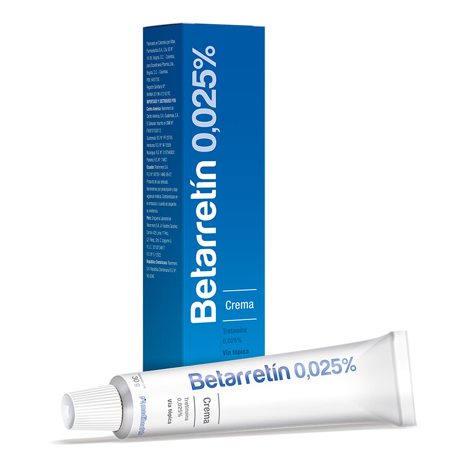 Betarretin 0.025% Crema t&oacute;pica - Tubo 30 G, , large image number null