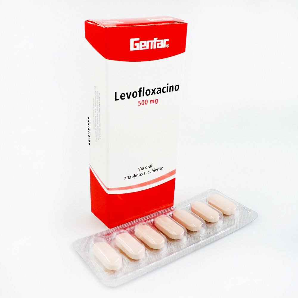 Levofloxacino 500 Mg  - Caja 7UN, , large image number null