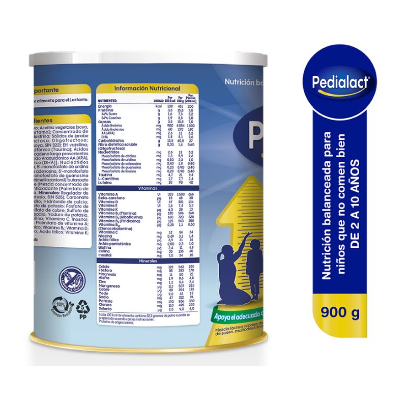 Pedialact Sabor Vainilla - Lata 900 G, , large image number null