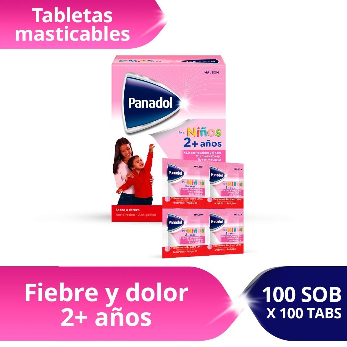 Panadol Infantil 2+ a&ntilde;os image number null