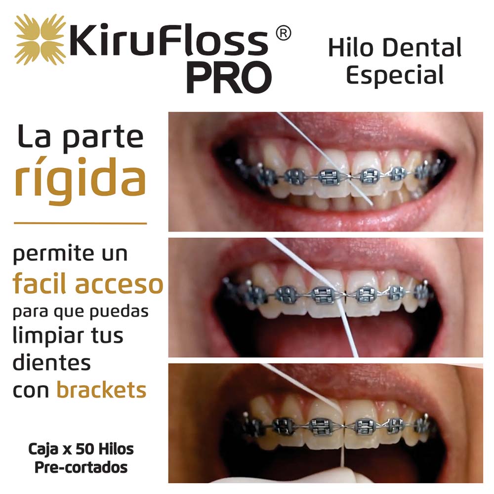 Kirufloss Pro Hilo Dental - Caja 50 UN, , large image number null