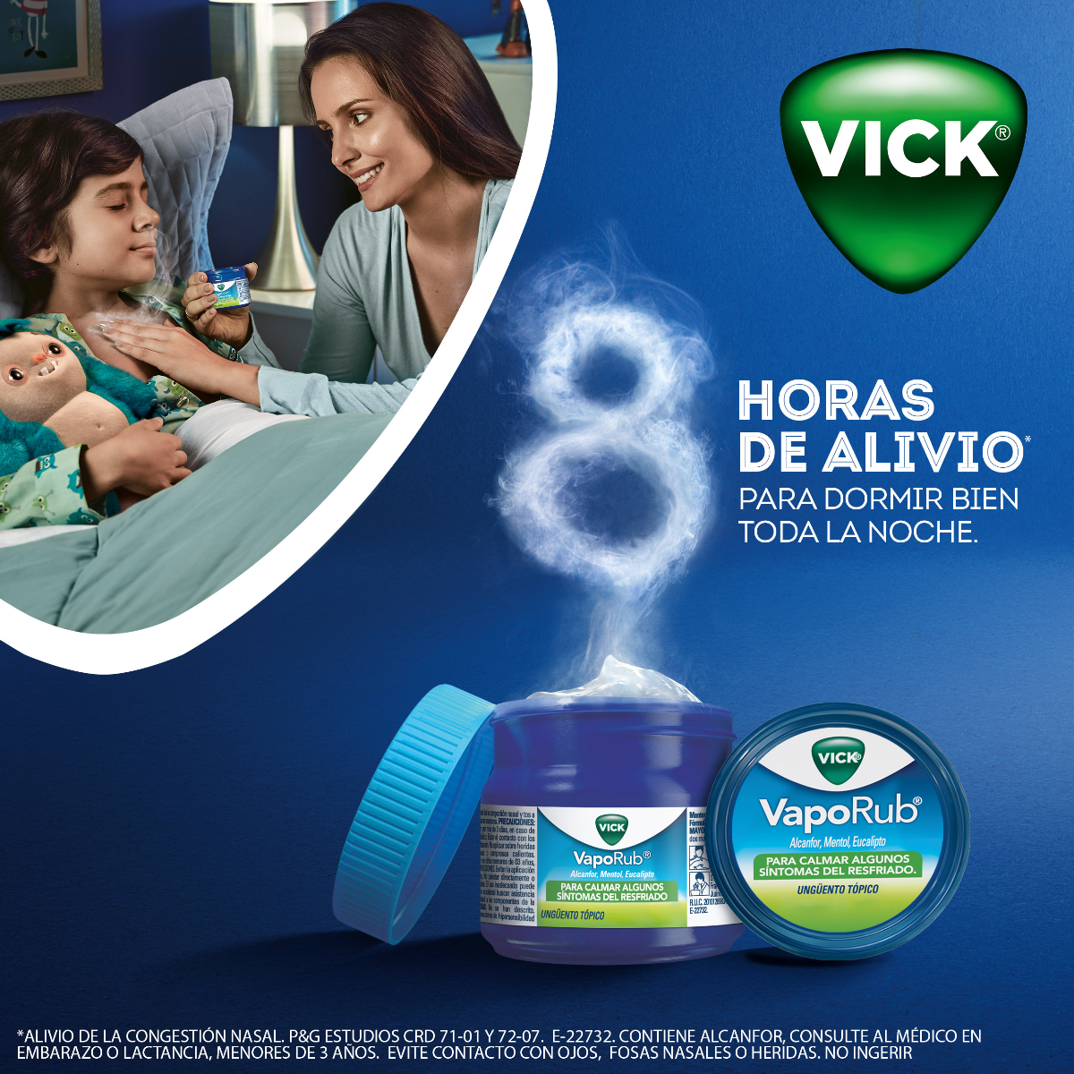 Vick Vaporub Ung&uuml;ento T&oacute;pico 12G - Lata 1 UN, , large image number null