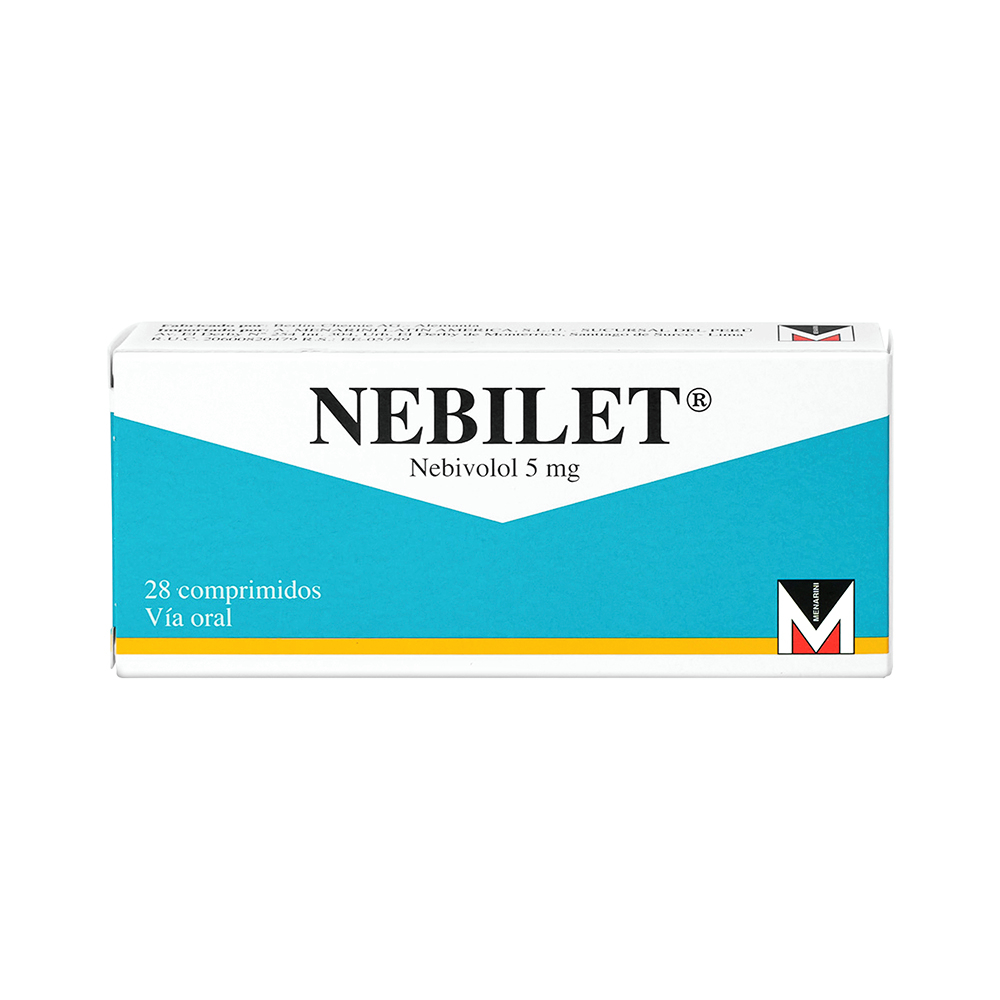 Nebilet 5 Mg  - Caja 28 comprimidos, , large image number null