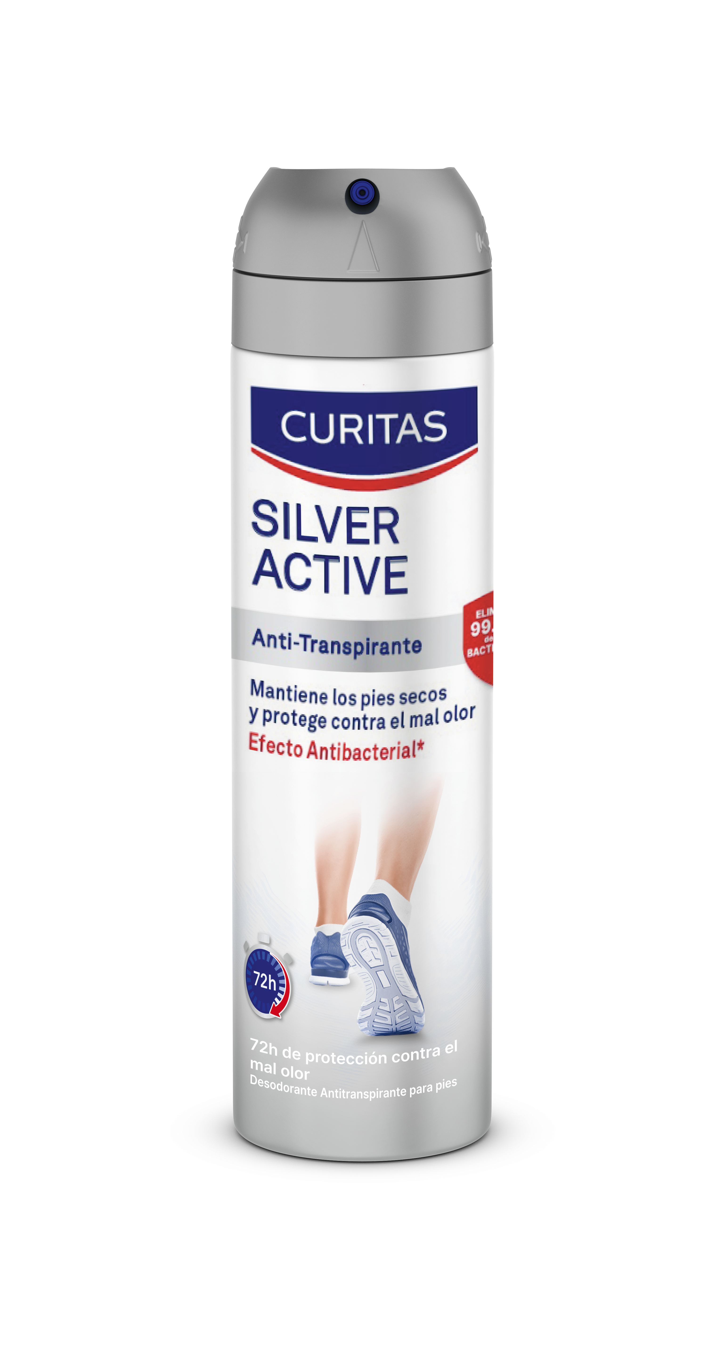 Desodorante para Pies Hansaplast Silver Active - Frasco 150 ML, , large image number null