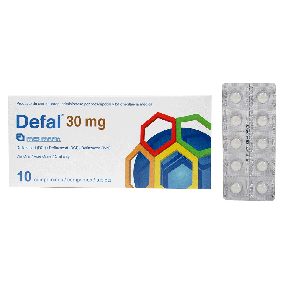Defal 30Mg Comprimido - Caja 10 UN, , large image number null