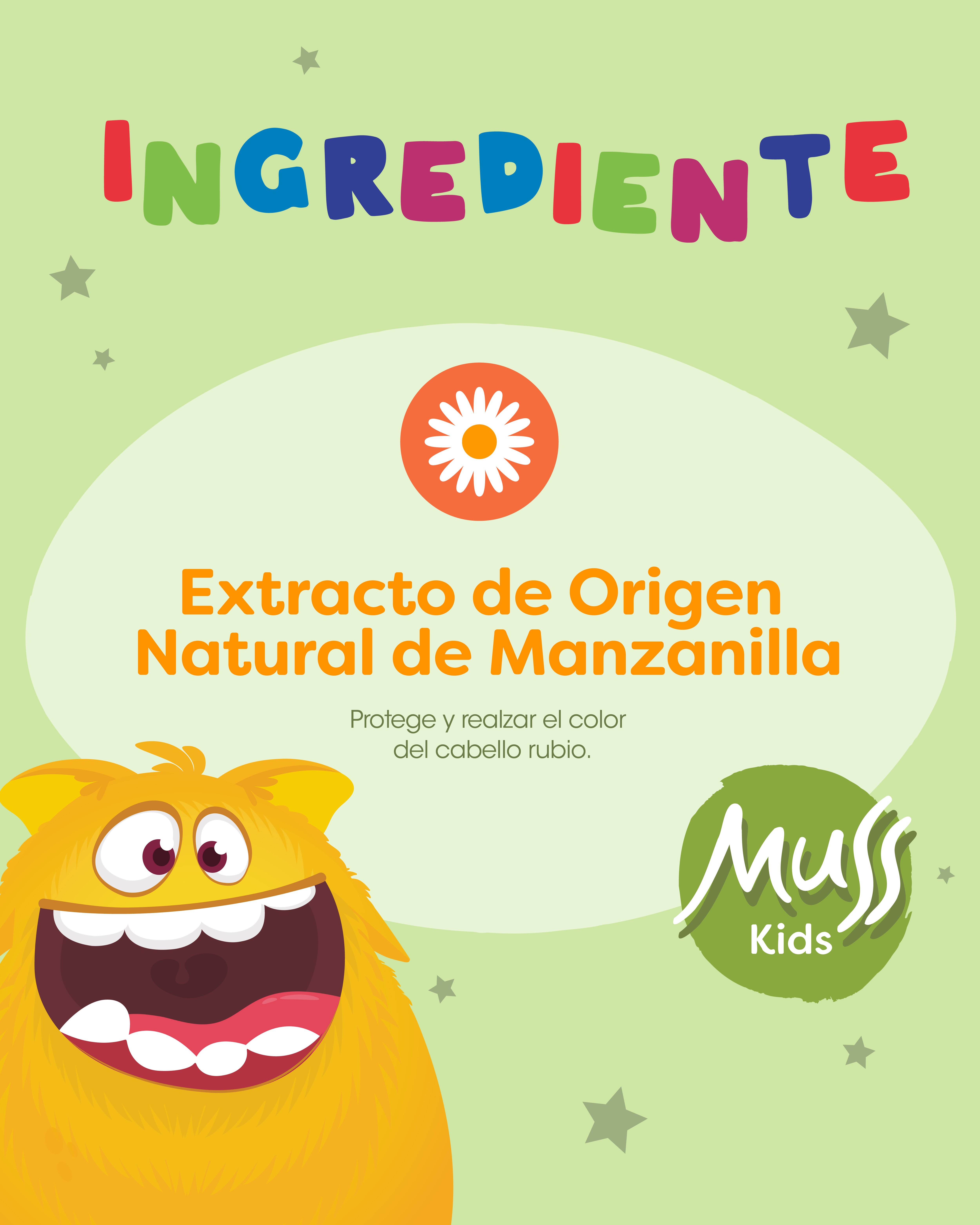 Muss Kids Crema para Peinar Manzanilla - Pote 300 G, , large image number null