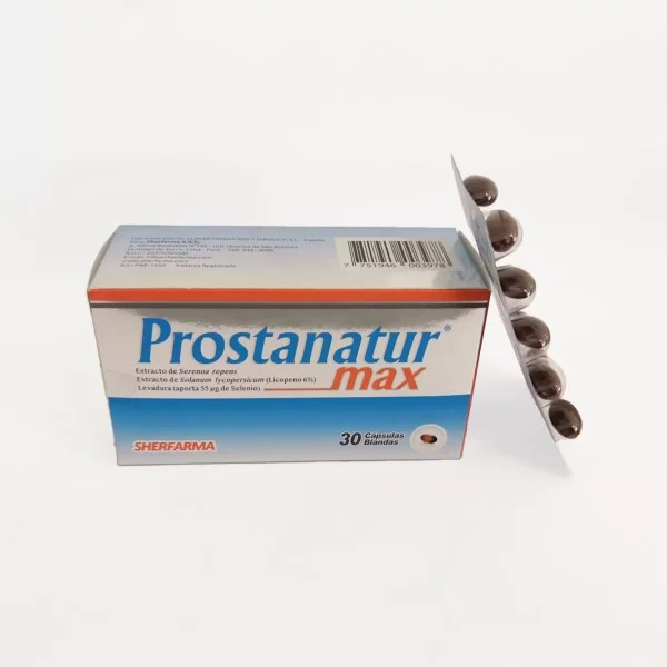 Prostanatur Max C&aacute;psulas Blandas - Caja 30 UN, , large image number null