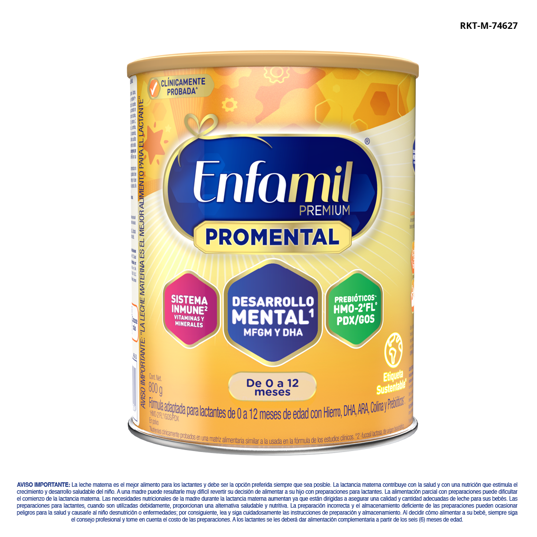 Enfamil Premium Pro Mental De 0 a 12 meses - Lata 800 G, , large image number null